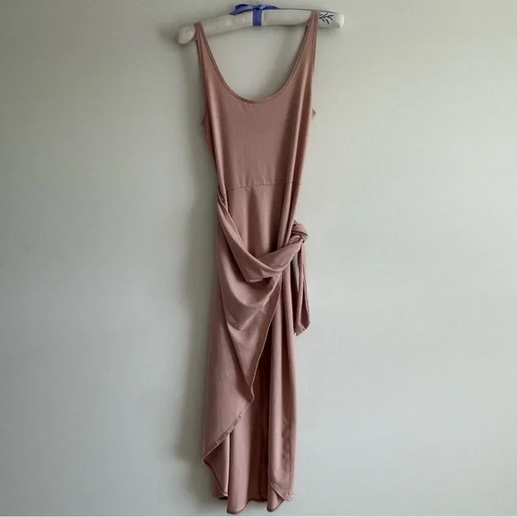 Reformation Pink Midi Dress - Picture 1 of 6